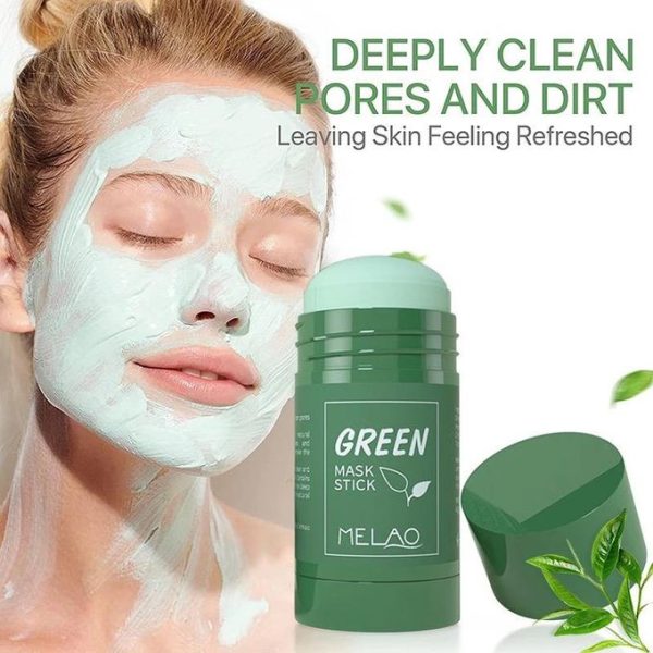 Green Mask Stick Facial Mask For Black Spots & Pimples