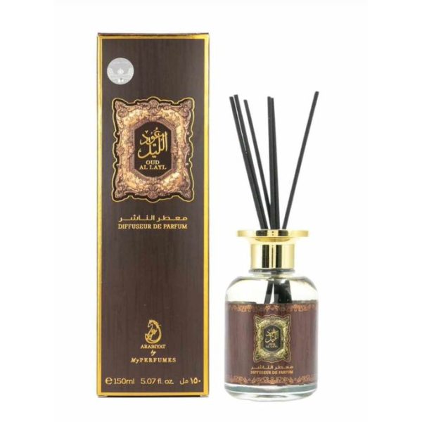 Arabiyat Oud Al Layl Home Fragrance Reed Diffuser - 150ml
